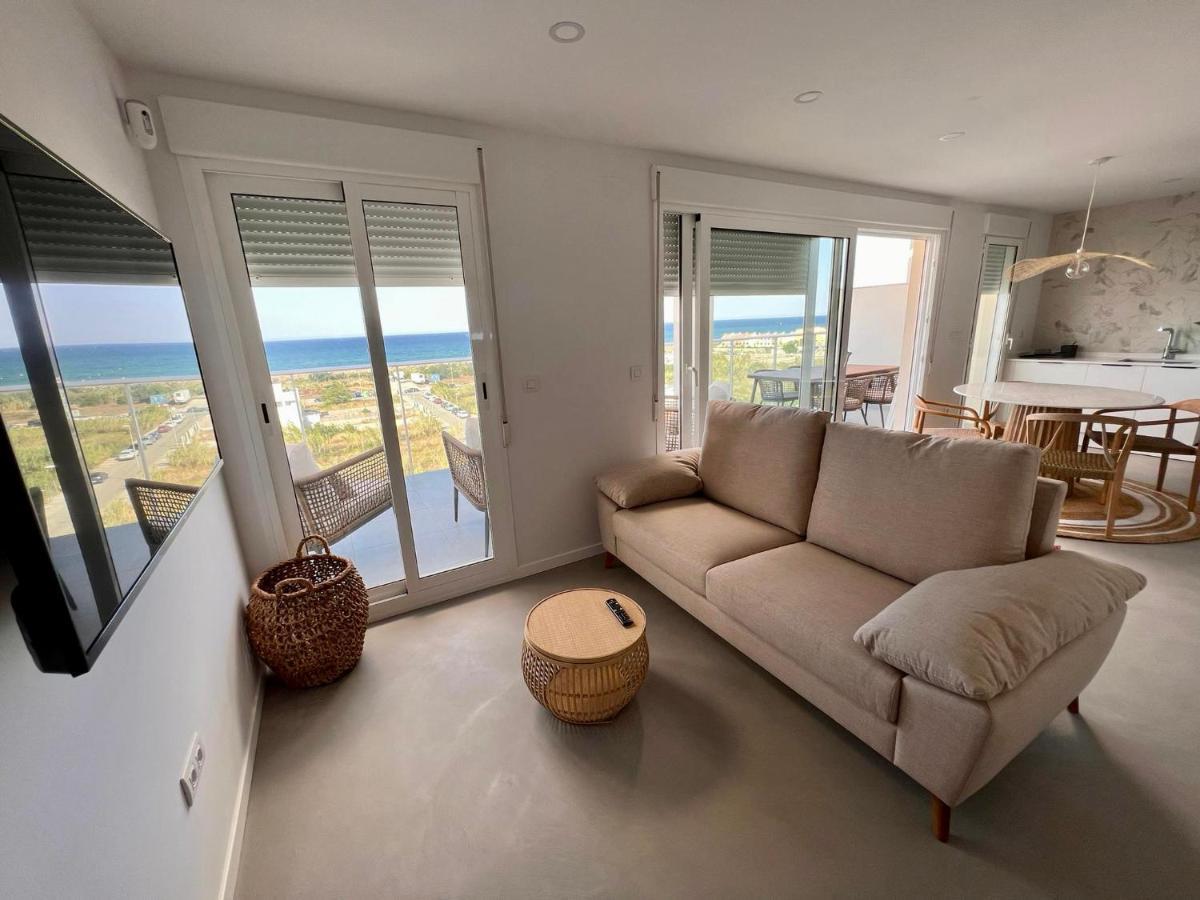 Beautiful Penthouse With Pool And Wonderful Beach View Oliva Exteriör bild