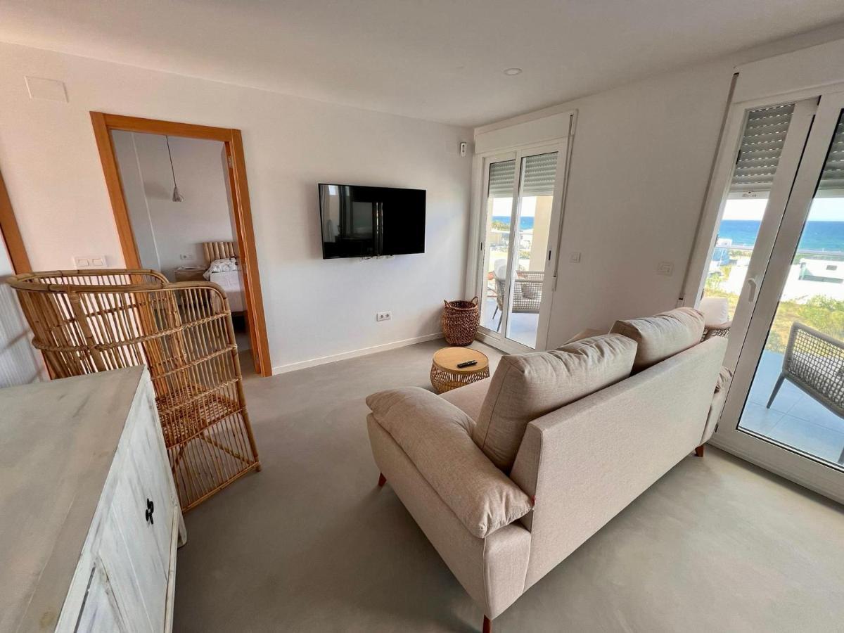 Beautiful Penthouse With Pool And Wonderful Beach View Oliva Exteriör bild