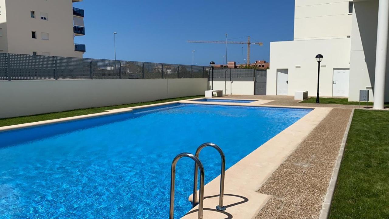 Beautiful Penthouse With Pool And Wonderful Beach View Oliva Exteriör bild